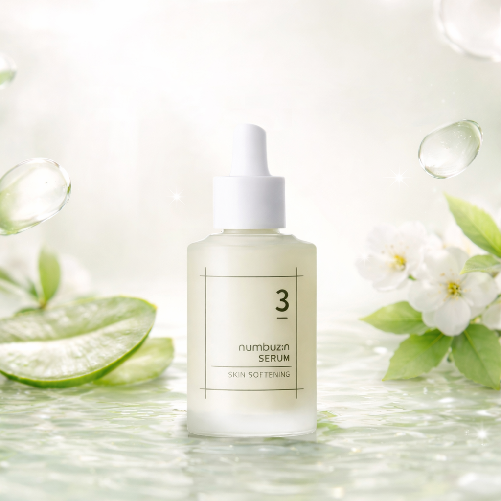 Numbuzin No.3 Skin Softening Serum, Pore Tightening Serum, Bifida & Galactomyces, Boosts Elasticity (50ml)