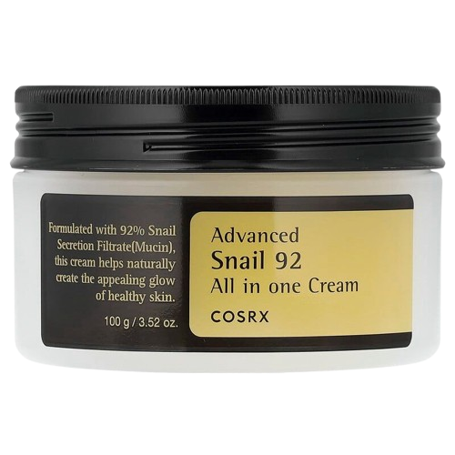 COSRX Advanced Snail Mucin 92 All In One Cream with Hyaluronic Acid (100gm)