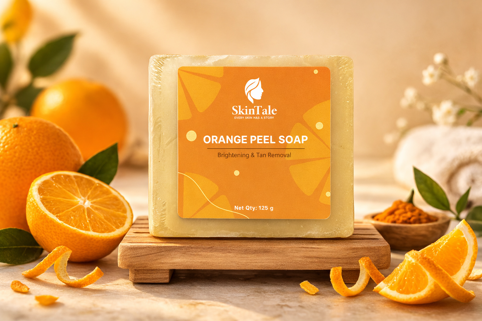 Skintale Orange Peel Soap